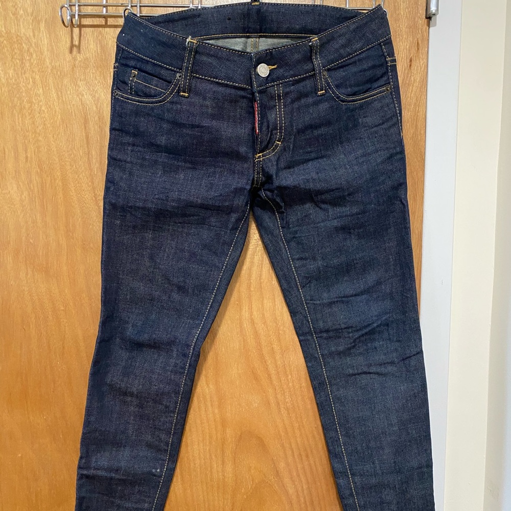 Dark blue Dsquared2 women’s jeans